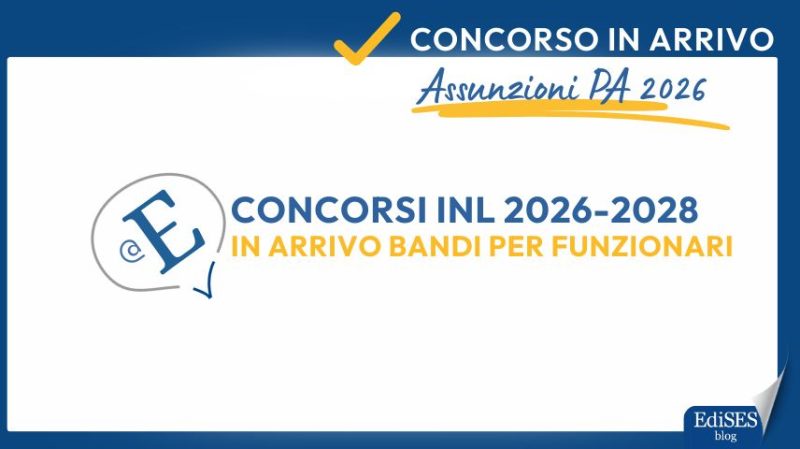 concorsi funzionari inl