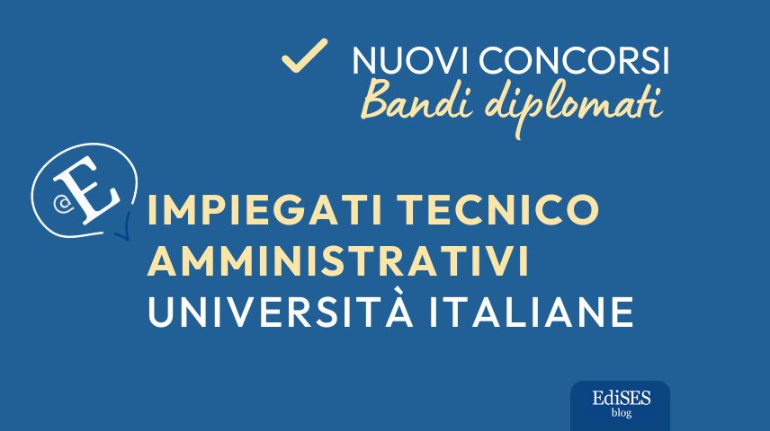 Nuovi concorsi diplomati Università