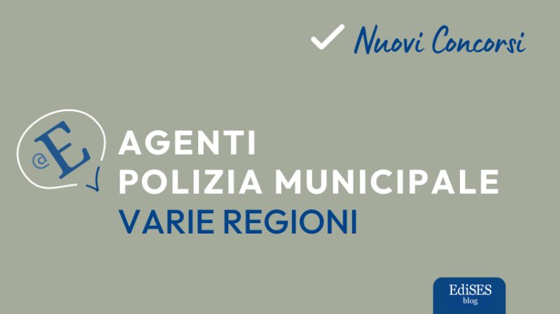 concorsi istruttori polizia municipale