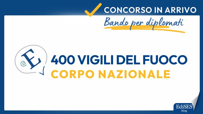 concorso vigili del fuoco 2026