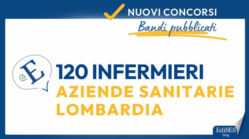 Concorsi 120 infermieri Lombardia