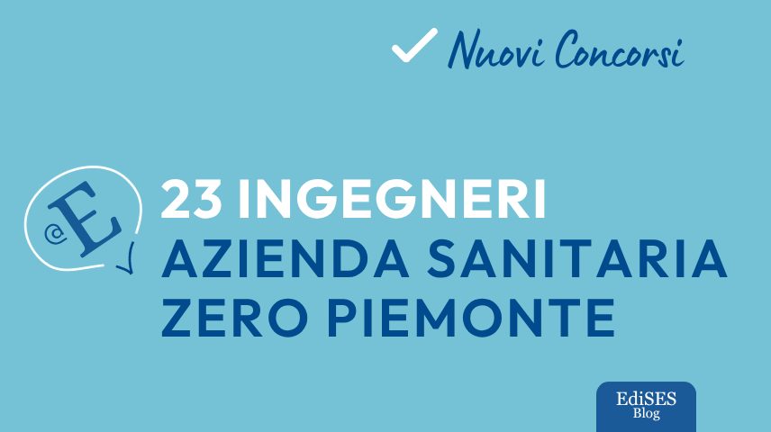 Concorsi Azienda Sanitaria Zero Torino