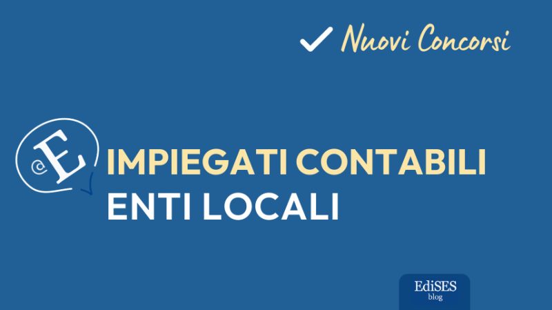 Concorsi impiegati settore contabile