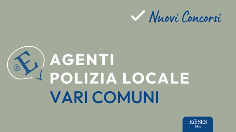 Concorsi polizia locale