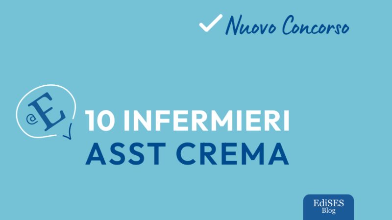 Concorso 10 infermieri ASST Crema