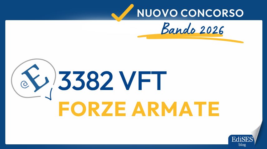 Concorso 3382 VFT 2026