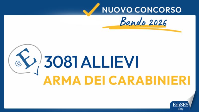 Concorso Allievi Carabinieri 2026