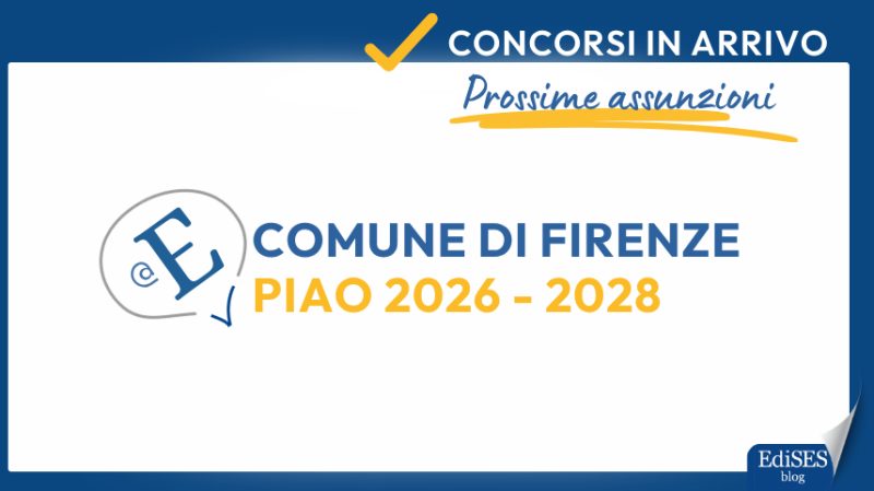 Assunzioni Comune Firenze 2026