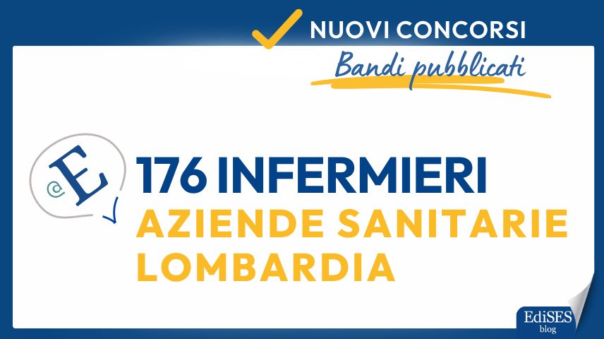 Concorsi 176 infermieri Lombardia