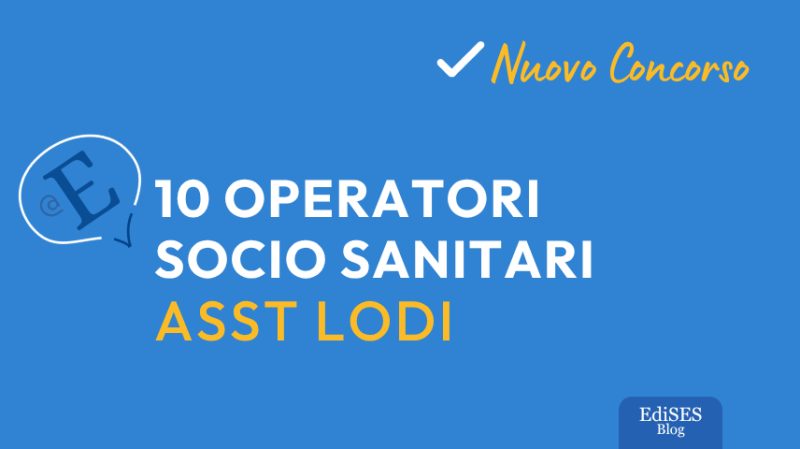Concorso 10 OSS ASST Lodi