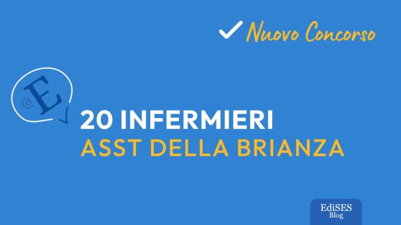 Concorso 20 infermieri ASST Brianza
