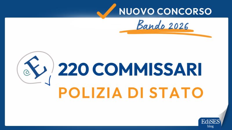 Concorso 220 Commissari Polizia di Stato
