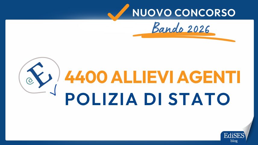 Concorso 4400 allievi agenti Polizia di Stato