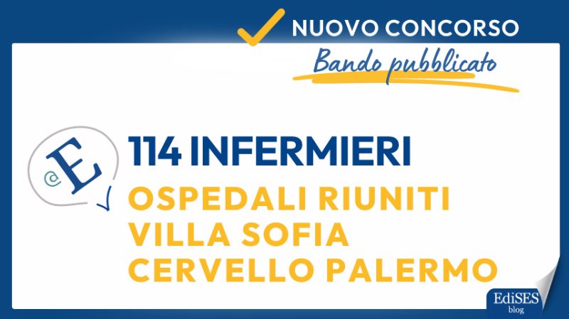 Concorso infermieri Azienda Ospedaliera Palermo