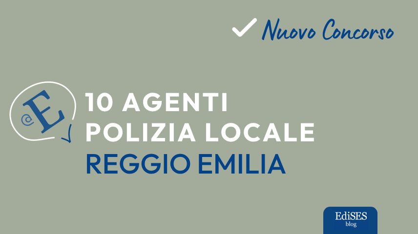 Concorso polizia locale Reggio Emilia