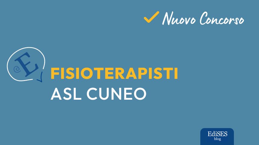 concorso fisioterapisti Asl Cuneo