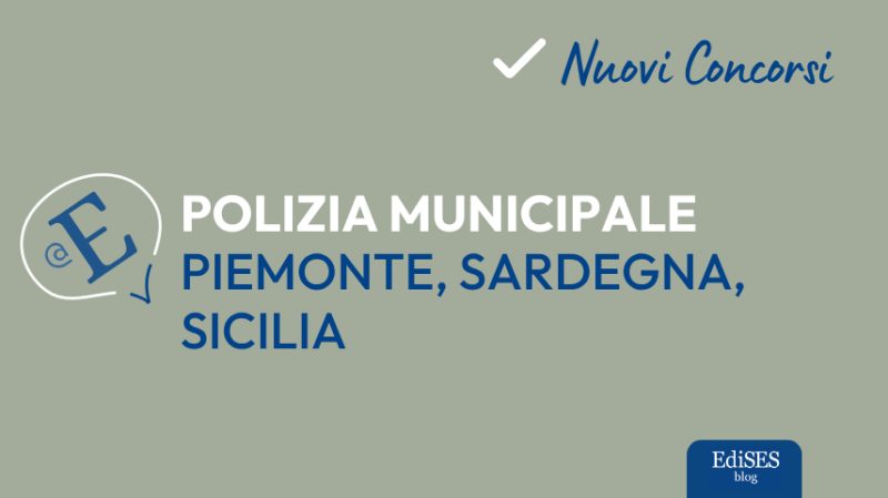 Concorsi agenti polizia municipale
