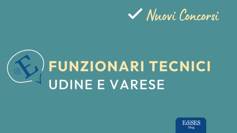 Concorsi funzionari tecnici