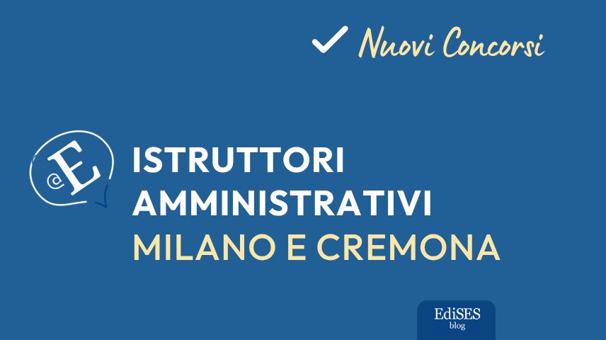 Concorsi istruttori amministrativi Lombardia