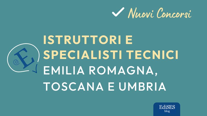 Concorsi istruttori e specialisti tecnici