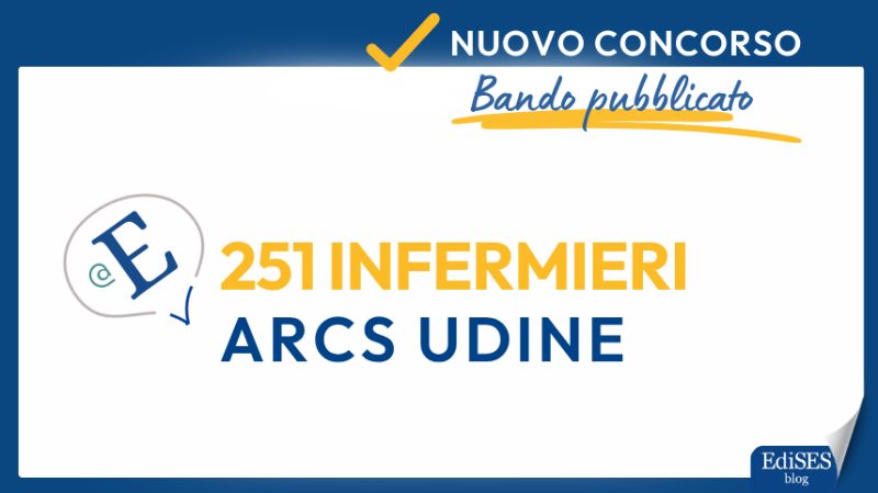 Concorso 251 infermieri ARCS Udine