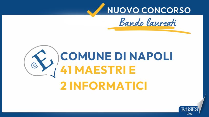 Concorso 43 posti Comune di Napoli