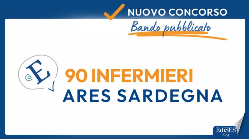 Concorso 90 infermieri ARES Sardegna