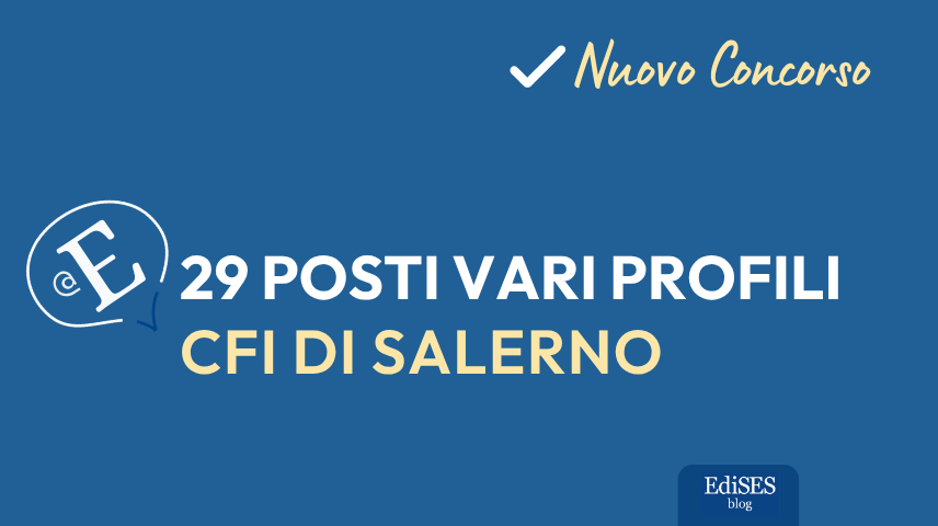 Concorso Consorzio Farmaceutico Intercomunale di Salerno