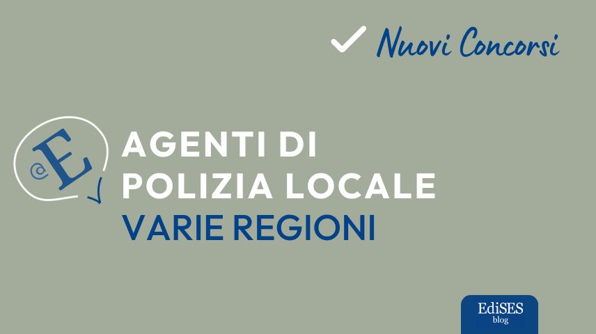 concorsi agenti polizia locale