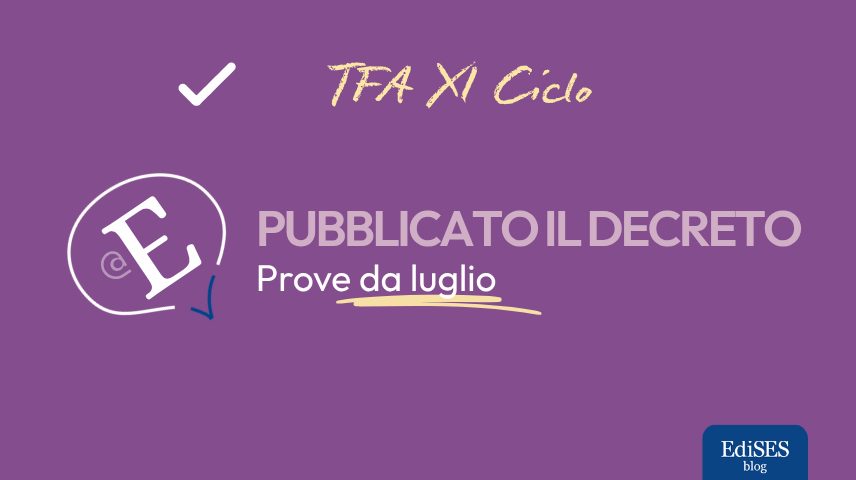 Bando TFA XI Ciclo