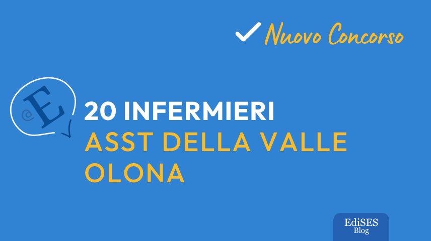 Concorso 20 infermieri ASST Valle Olona
