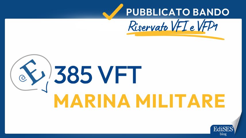 Concorso 385 VFT Marina Militare