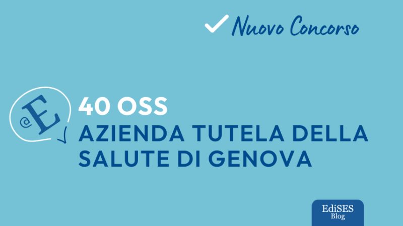 Concorso 40 OSS ATS Genova