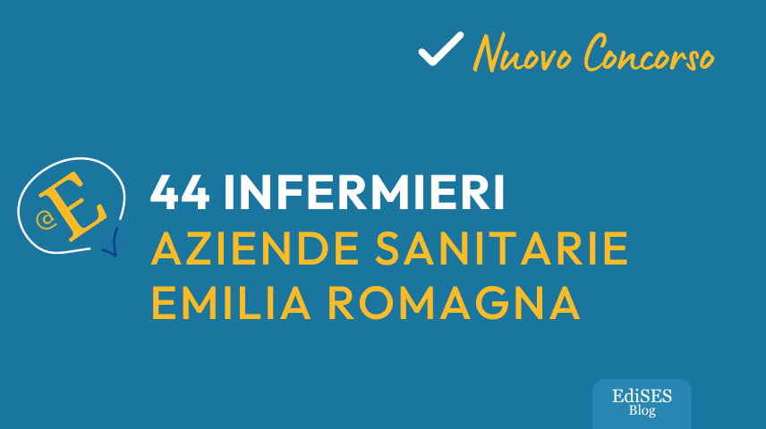 Concorso 44 infermieri Emilia Romagna