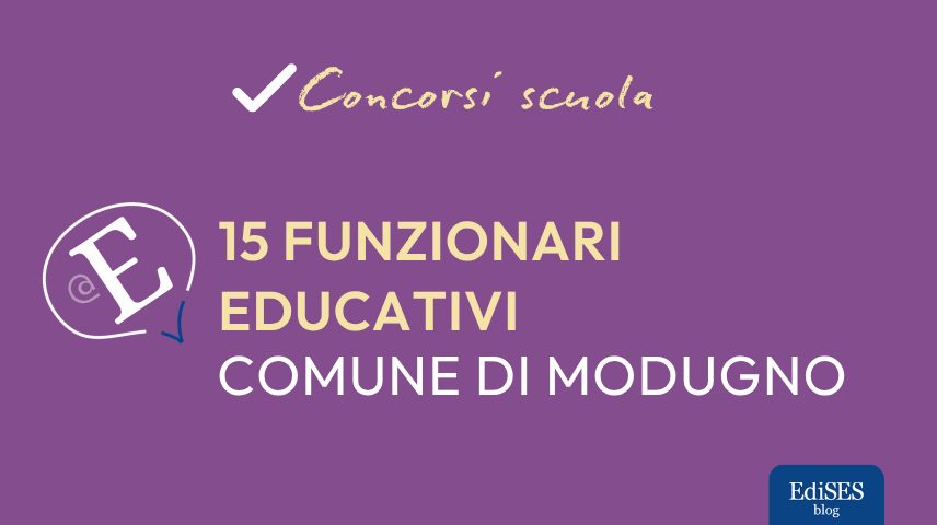 Concorso funzionari educativi Comune di Modugno