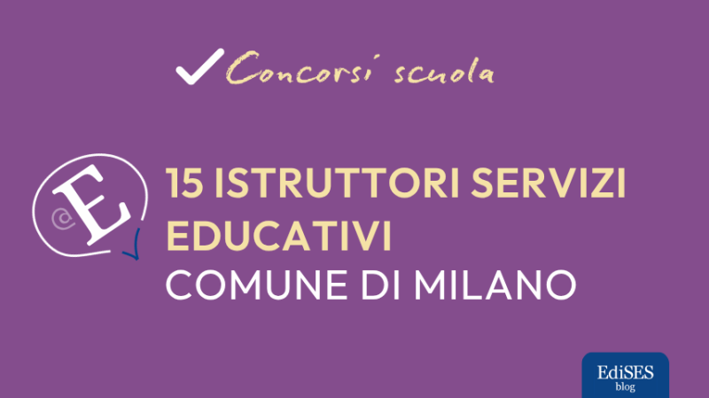Concorso insegnanti scuola infanzia Milano