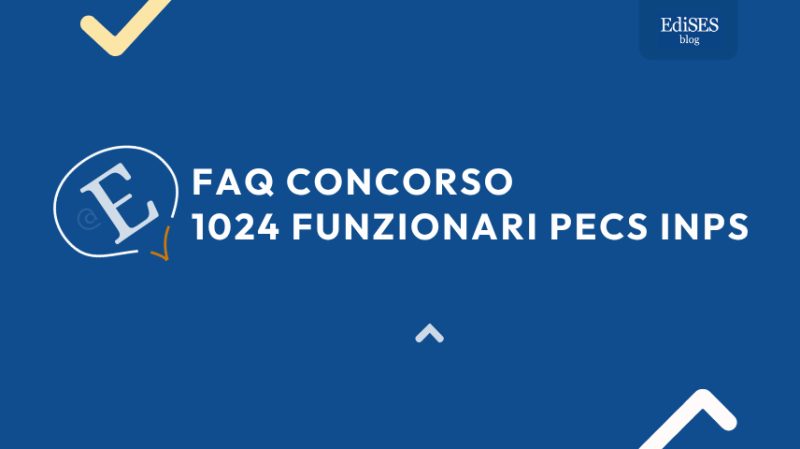 Domande Concorso 1024 Funzionari PECS INPS