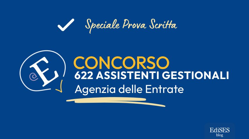 Prova scritta Concorso 622 Assistenti Agenzia Entrate Categorie Protette