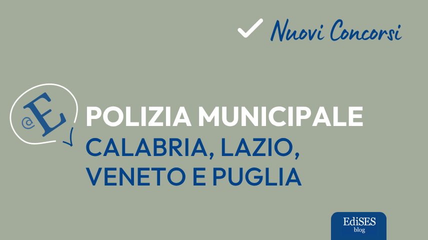 concorsi polizia locale e municipale