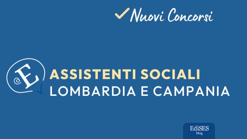 Concorsi assistenti sociali Varese e Bacoli