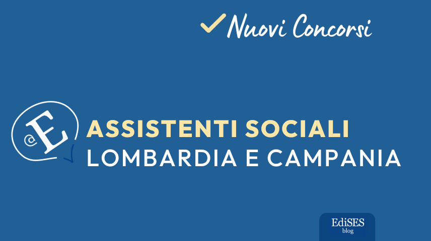 Concorsi assistenti sociali Varese e Bacoli