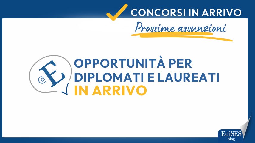 Concorsi in uscita 2026