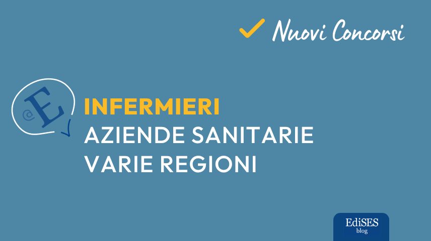 Concorsi infermieri varie regioni