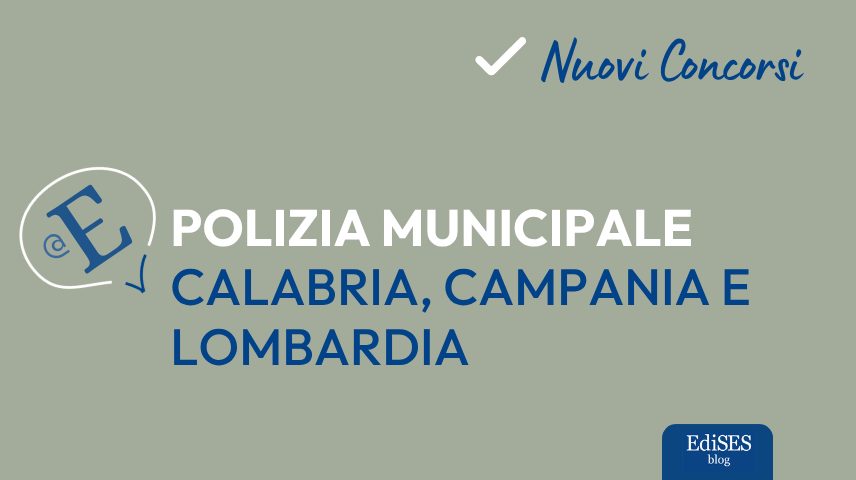 Concorsi polizia municipale e locale