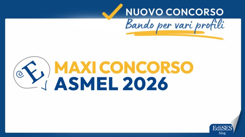 Concorso ASMEL 2026