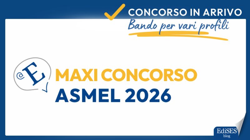 Concorso ASMEL 2026