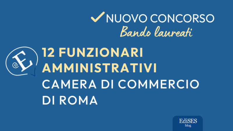 Concorso Camera di Commercio di Roma
