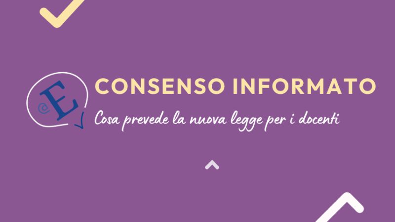 consenso informato a scuola