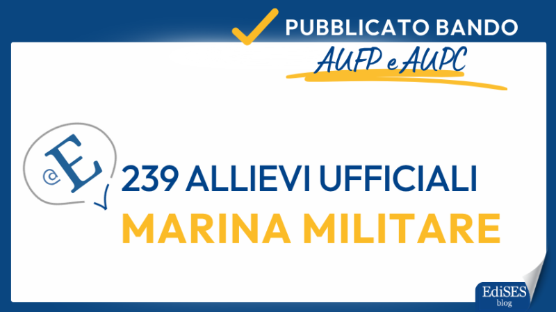 concorsi allievi ufficiali marina 2026