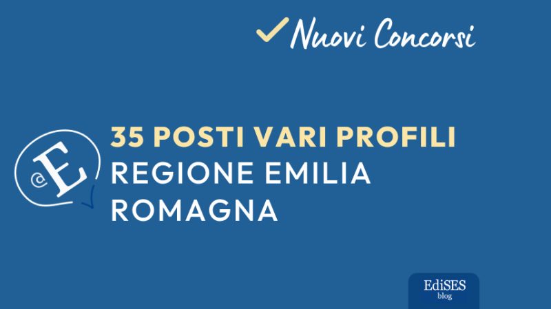 Concorsi Regione Emilia Romagna